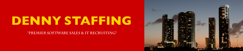 denny staffing software sales recruiting